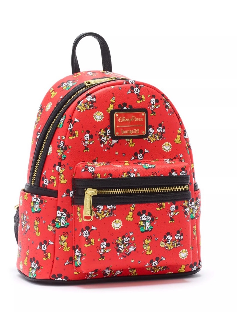 Loungefly Red Mickey & Friends Mini Backpack
